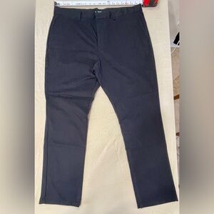Old Navy Slim Black Casual Pants 38x30 Built-In Flex Non-Iron Men's